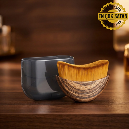 BronelCare Doğal Lifli Lenf Masaj Yüz Fırçası